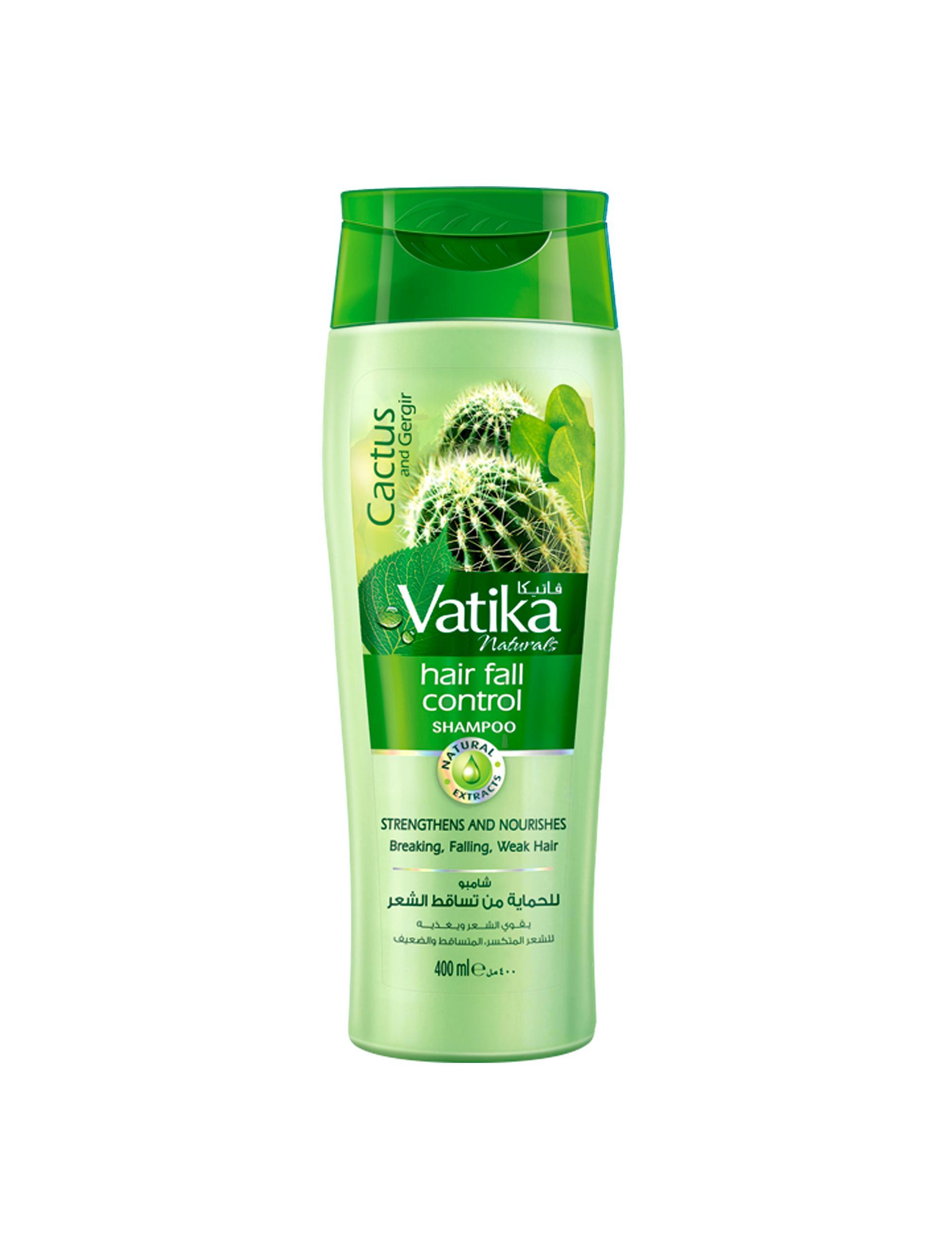 Vatika Naturals Cactus And Gergir Hair Fall Control Shampoo | Daraz.lk