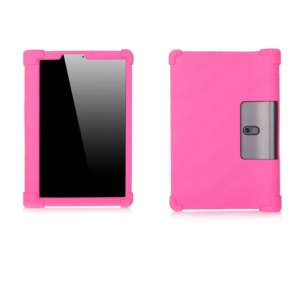 【Hengli jewelry story】Soft Silicone Lenovo Yoga Tab 5 YT-X705F Full Body Protect Cover for Yoga Smart Tab. 