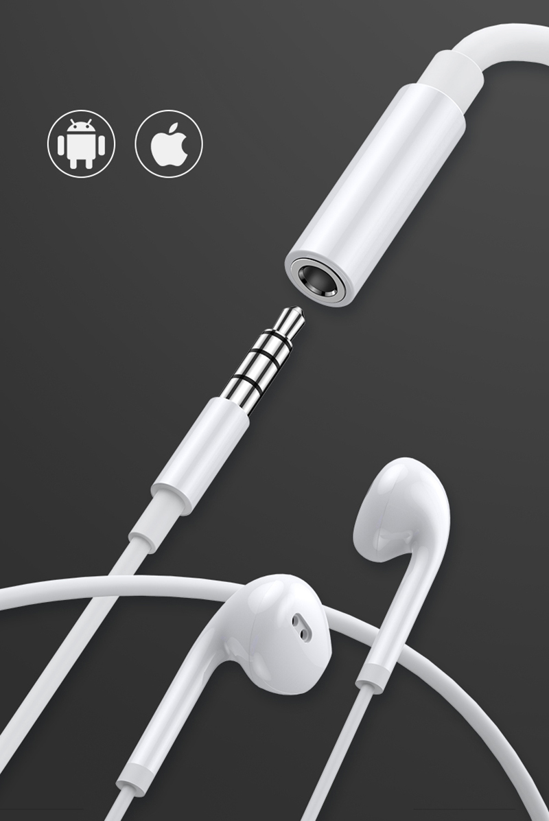 Type C To 3.5mm 3 5 Aux Adapter Headphone Jack Cable For Vivo V20 V21 S V23 V25 S7 S9 S10 S12 S15 X60 X70 X80 X90 Pro E X Fold. 