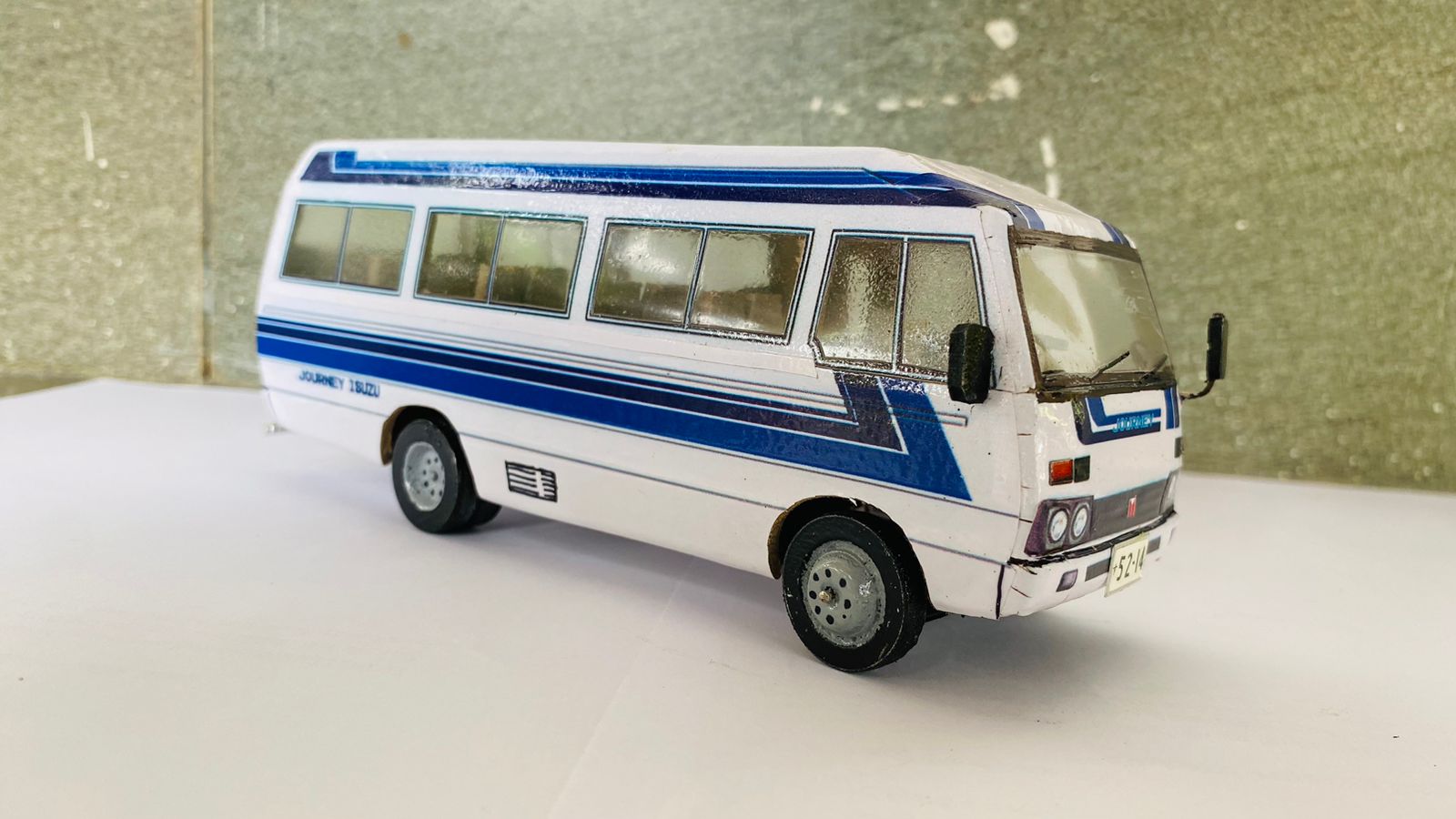 Hand Made Isuzu Journey Model Bus. 