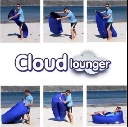 Cloud Lounger Inflatable Bed Air Filled Balloon sofa