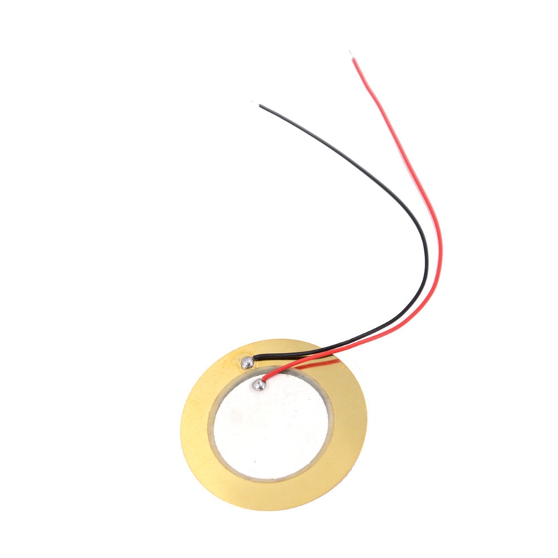 10 Pcs Piezoelectric Piezo Ceramic Wafer Plate Dia 27mm for Buzzer Loudspeaker. 