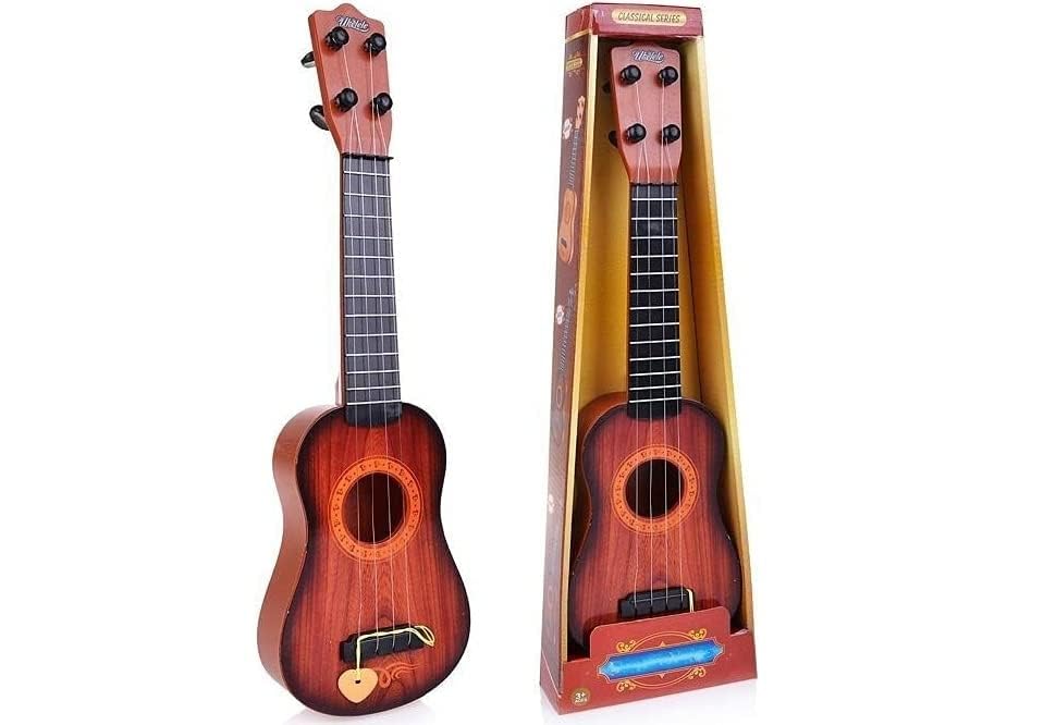 Guitar Toys for Kids Fully Functional 4 String Classical Guitar Daraz.lk