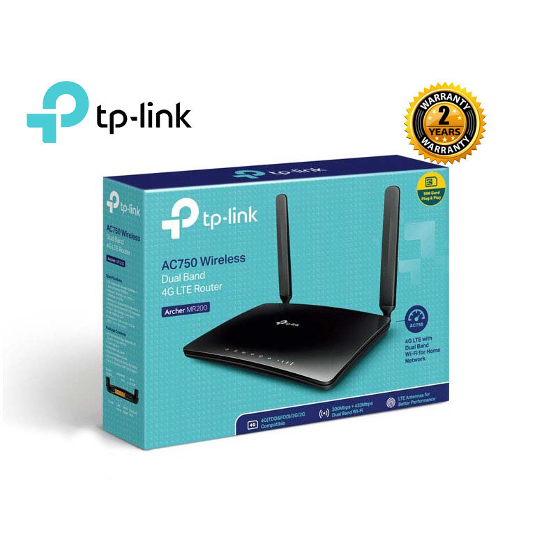 Tp Link Mr0 Dual Band 4g Lte Archer Tp Link Mr0 Ac750 Wireless Dual Band 4g Lte Router Card Payments Only Accept No Cash On Delivery For This Model Buy Online At