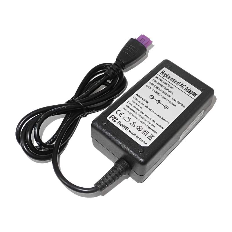 Printer Power Adapter for HP Deskjet 0957-2385 1518 1510 1010