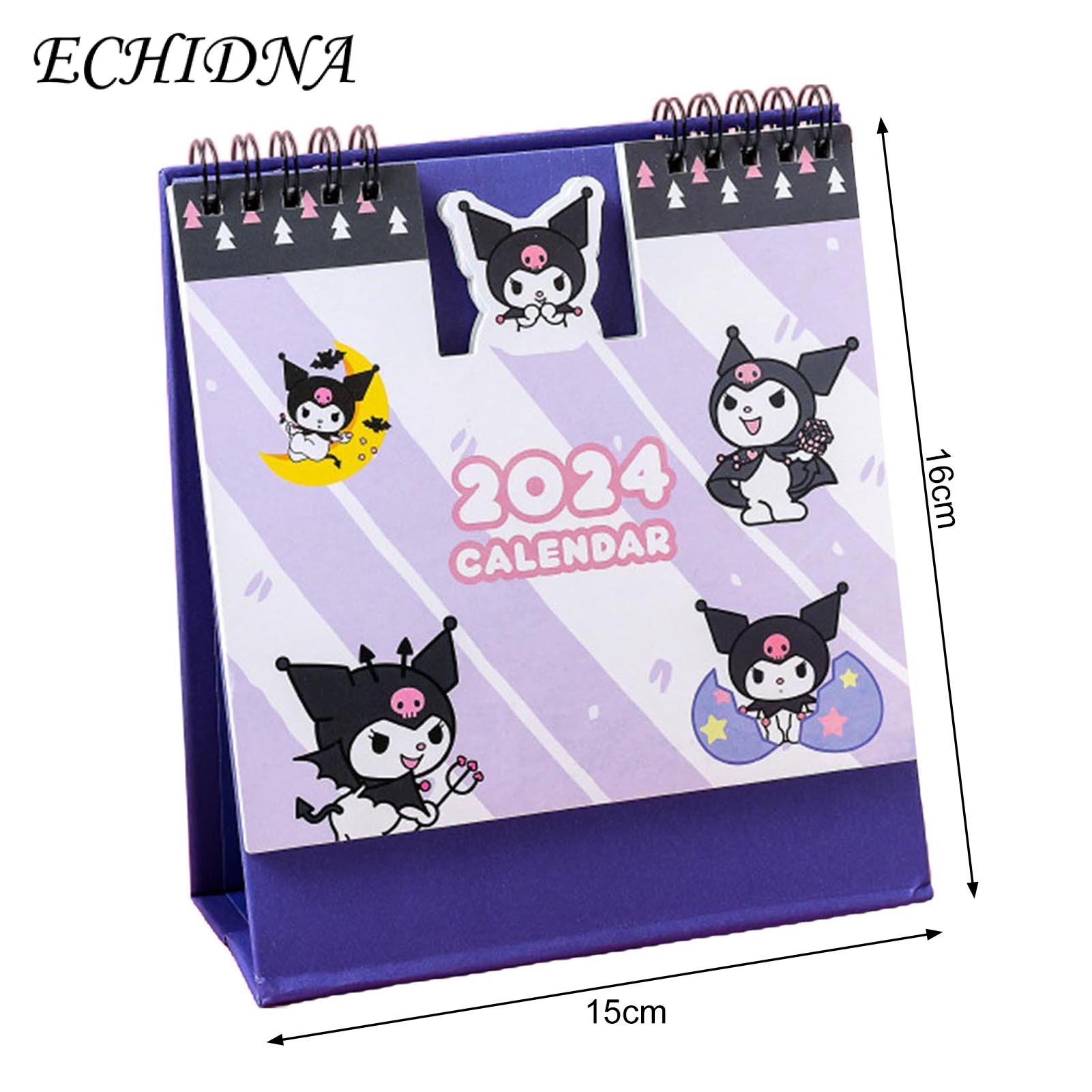 Desktop Calendar Adorable Cartoon Animal Desk Calendar 2023-2024 Monthly Planner for Southeast Asian Buyers 2024 Desk Calendar. 