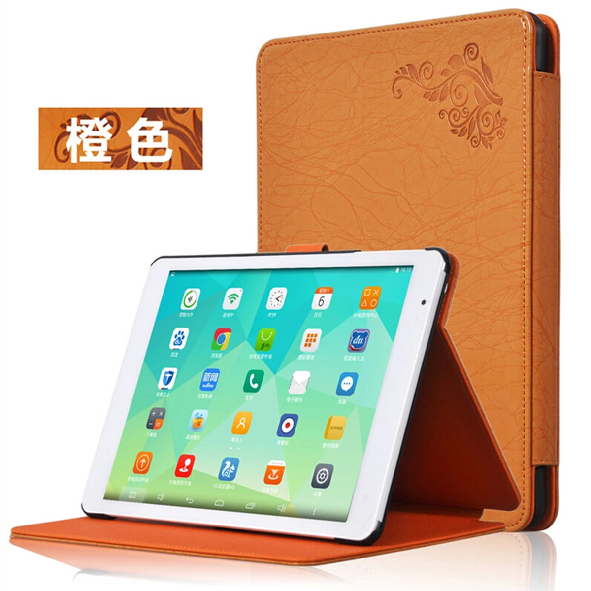 Tri Fold Case Stand Cover For Teclast X98 Air Ii X98 Air 3g Tablet Orange Buy Sell Online Best Prices In Srilanka Daraz Lk