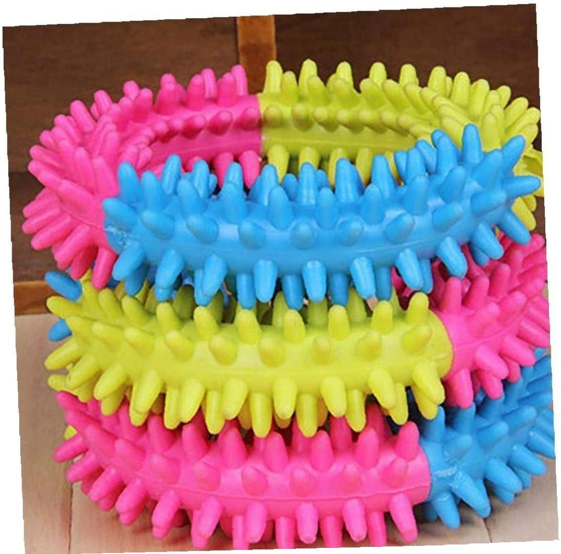 Rubber Round Ring Dog Toy Molar Teeth Bite Resistant Chew Toy for Pet Puppy Training Pet Circular Supplies Health Care Dog Toys Interactive Play Dogs Sell Pets Circle Tire Toy Tyre Toy Rubber Puppy Toy Play Toy Rubber Pet Toy Bite Toy Dental Toy. 
