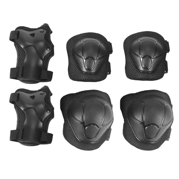 6Pcs Protective Gears Set Kids 3 7 Knee Elbow Pads Wrist Guards