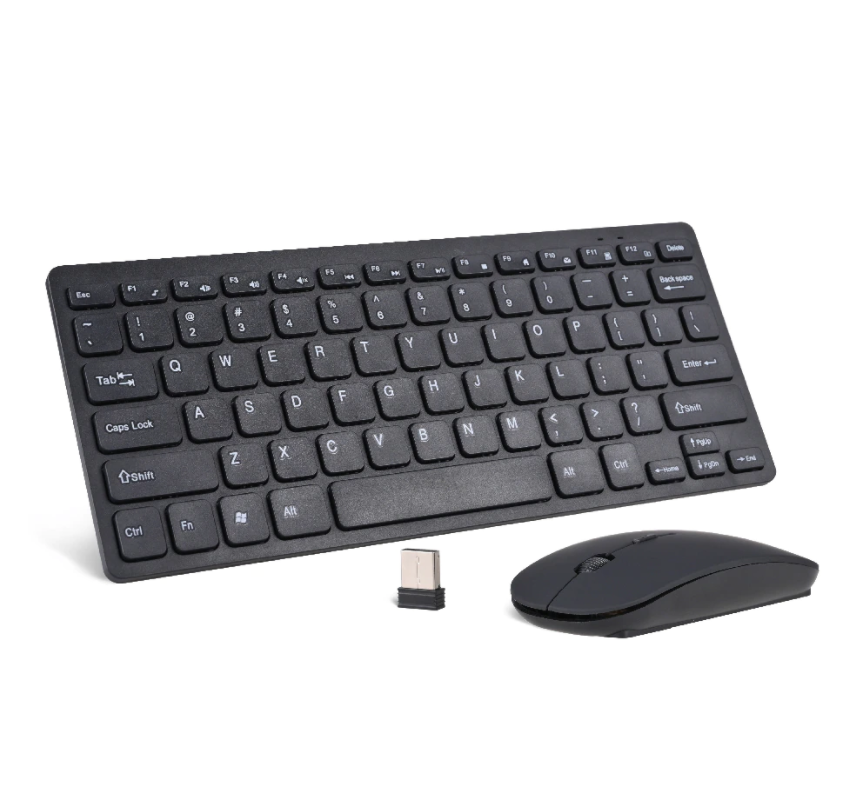 2.4G Ultra-Thin Wireless Keyboard Mouse Combo. 