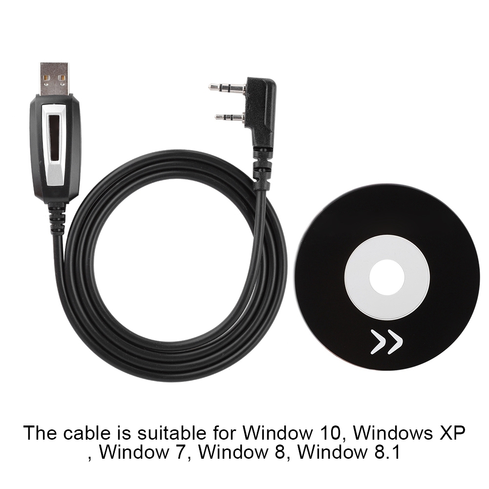 Program Programming Cable with CD Driver for Baofeng GT-3 UV-82 BF-888s Radio. 