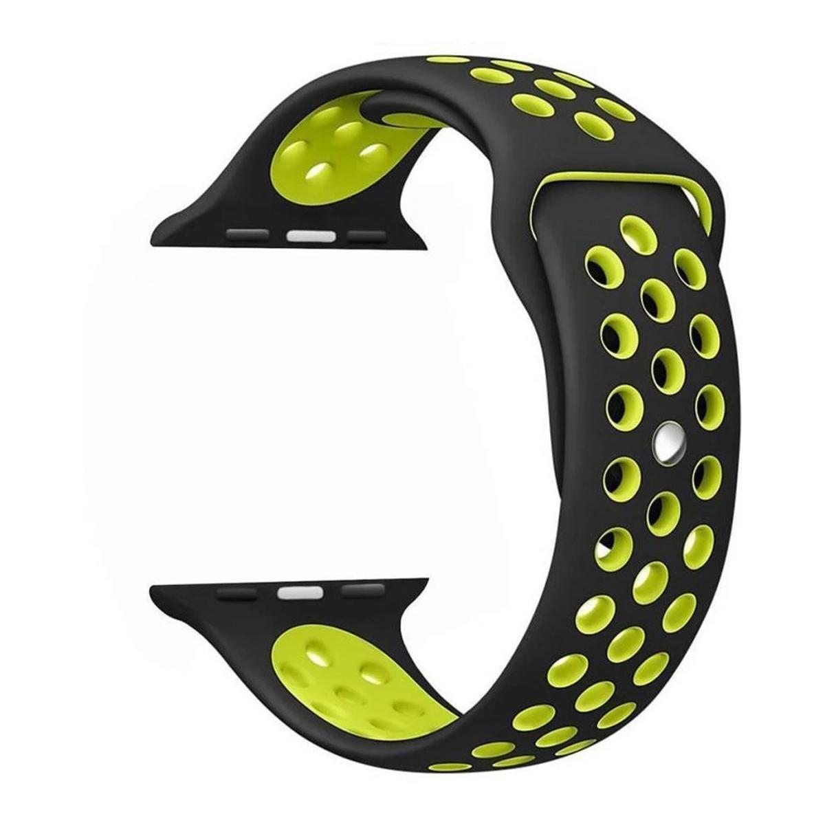 BUY 1 GET 1 Naik Sport Silicone Smartwatch Strap – For 42mm / 44mm / 45mm / 49mm | Durable & Comfortable Band. 