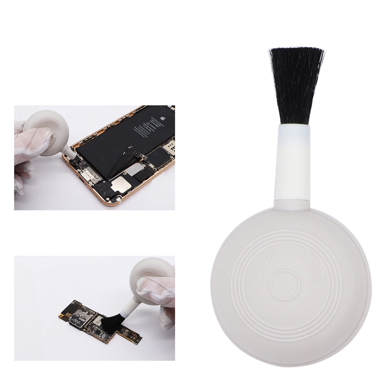 Air Dust Blower Handheld Portable Multi-uses Air Dust Blower Brush. 