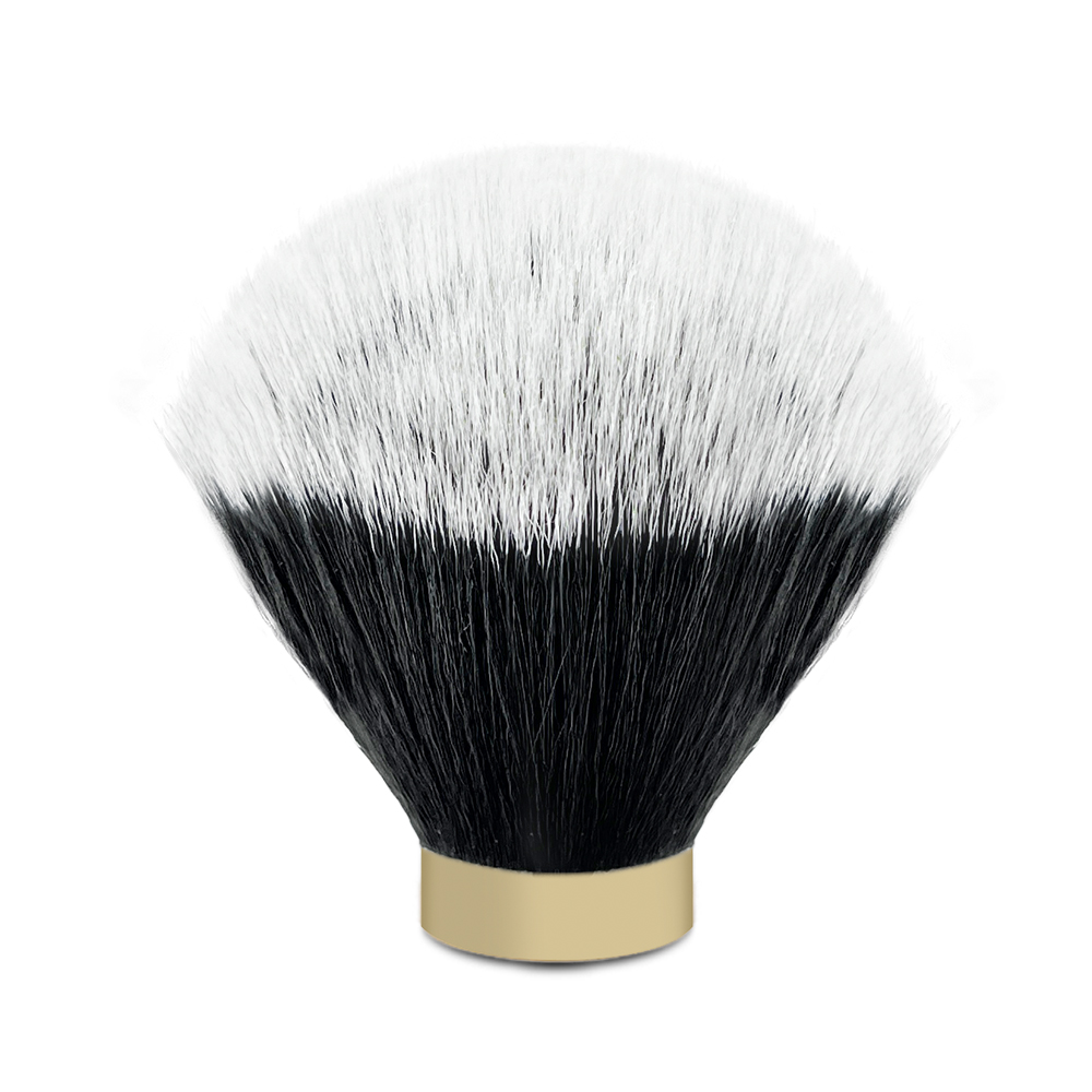 Boti Brush-Tuxedo Synthetic Hair Knot Thin Hair Bulb Type Shaving Brush Men's Daily Cleaning Beard Tool Beard Care Kit