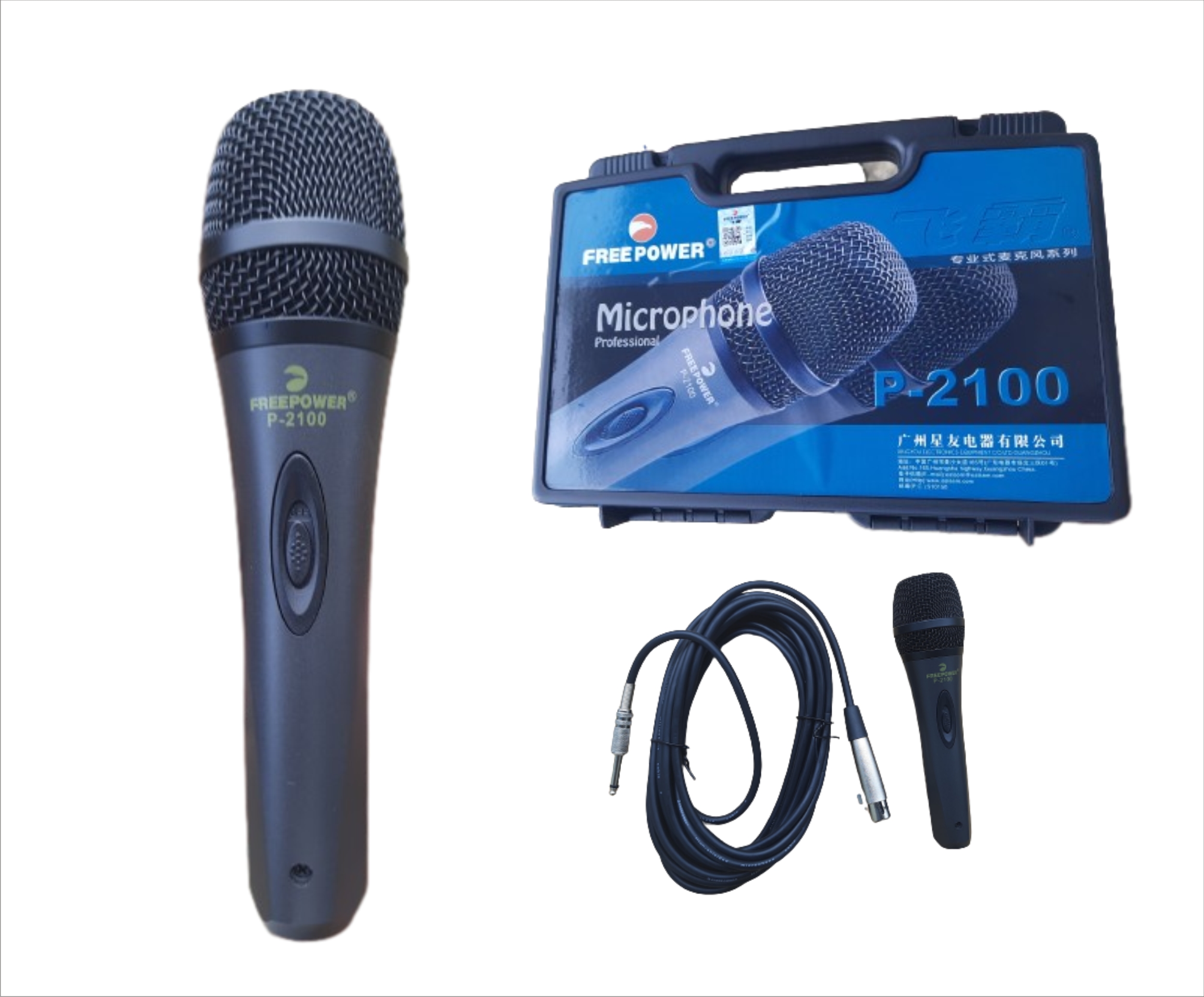 Freepower Mic Microphone Professional Wired Microphone With Cable