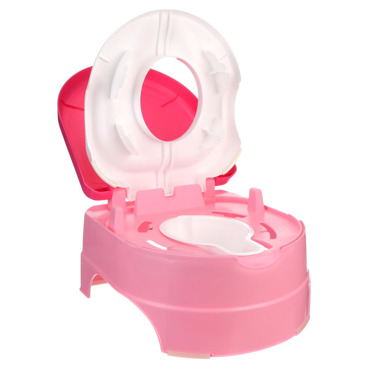 3-in-1 Train With Me Potty Seat Topper And Stepstool For Toddler ...