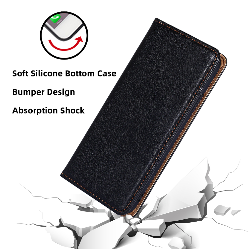 Case For Samsung Galaxy A70 Cover Magnetic flip leather phone case wallet card TPU back cover. 