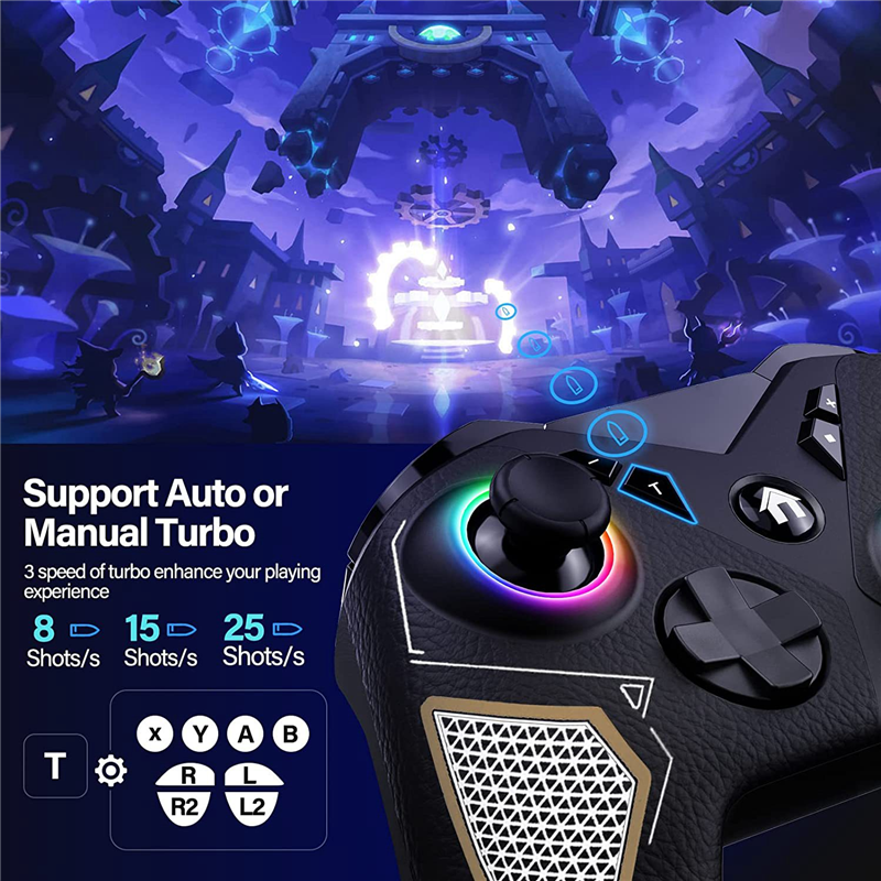 Plastic Wireless Gamepad Controller for Nintendo Switch/Lite/OLED