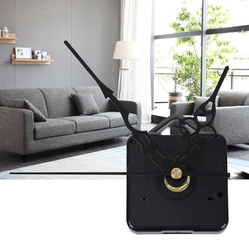 Wall Clock Quartz Movement Mechanism DIY Replacement Parts for Clock Repair and Customization. 