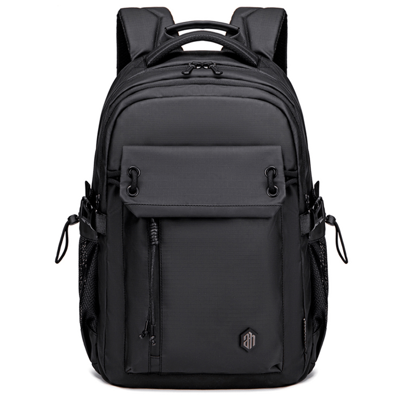 Arctic Hunter B00531 Black Unisex Multifunctional Water resistant Casual 15.6 inch Laptop Office Travel School Backpack Bag Light weight Bags for men and women backpacks