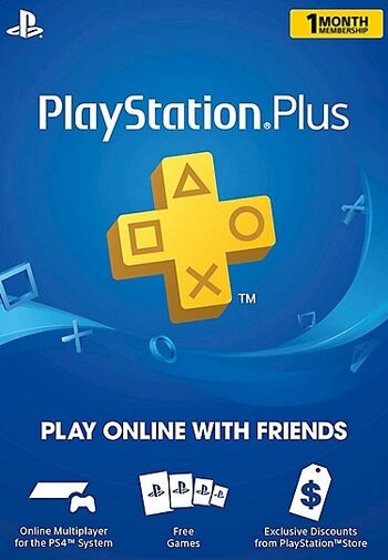 Playstation Plus Card [ PS Plus ] 1 