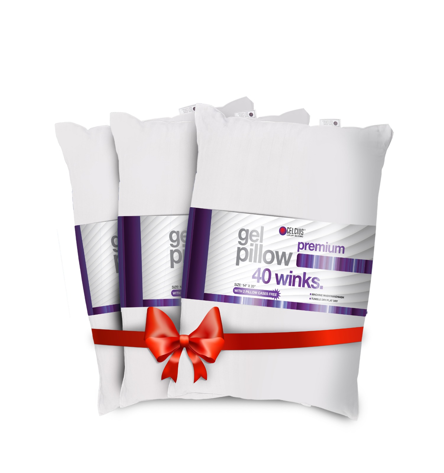 Celcius Gel Pillow 18"x 27" - Buy 2 Get 1 Free Offer. 