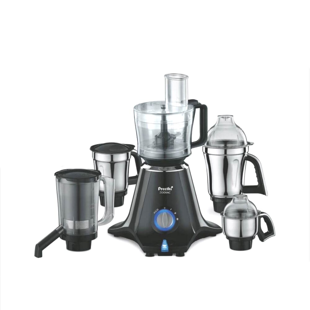 Preethi Zodiac Mixer Grinder with 5 Jars - MG 218. 