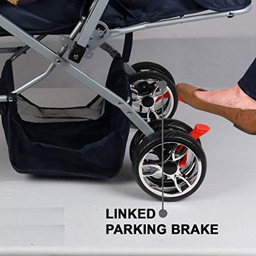 Baby Stroller Adjustable Baby Pram Baby Go Cart. 