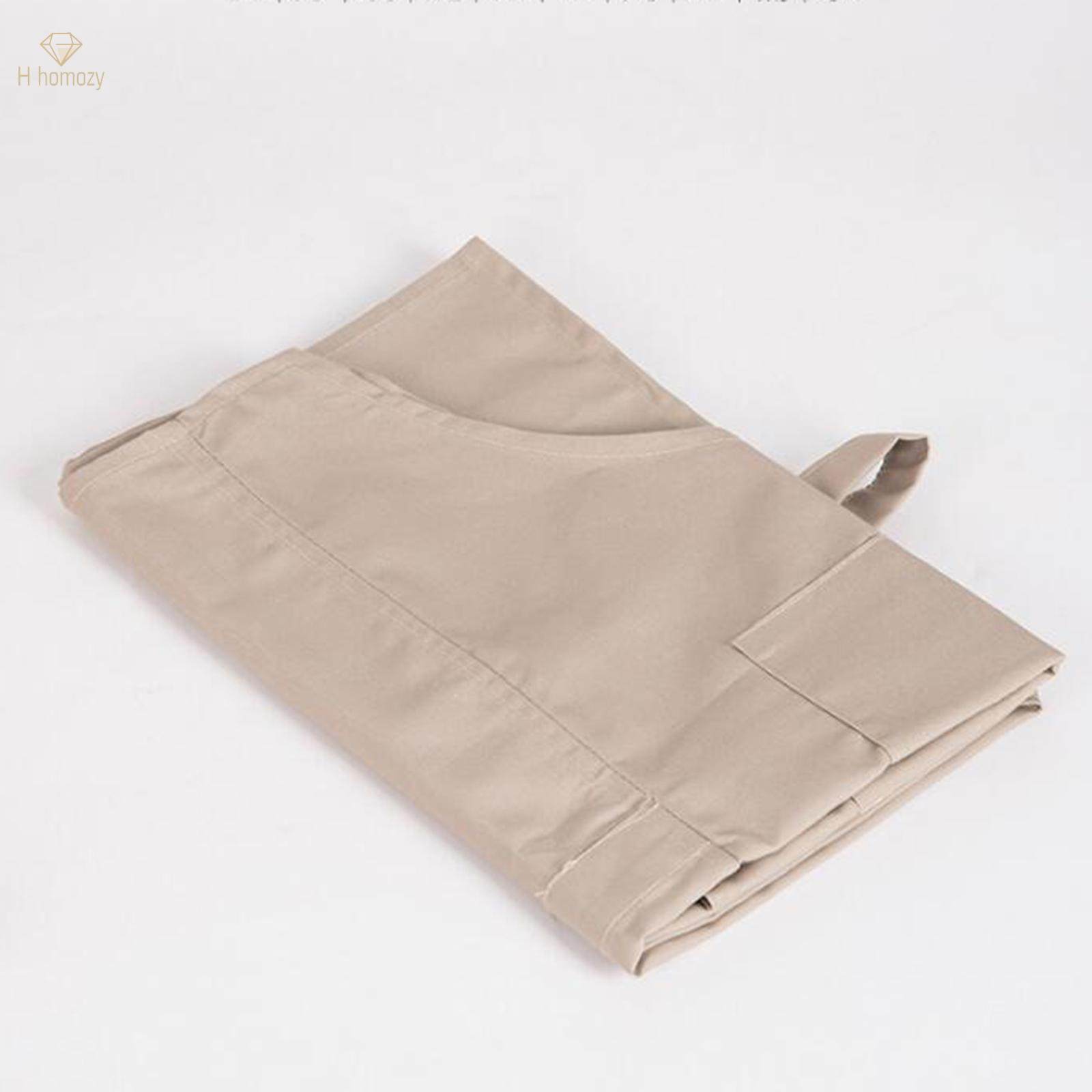 Pottery Apron with Tool Pockets Full Cover Waterproof Kitchen Cooking Adult. 