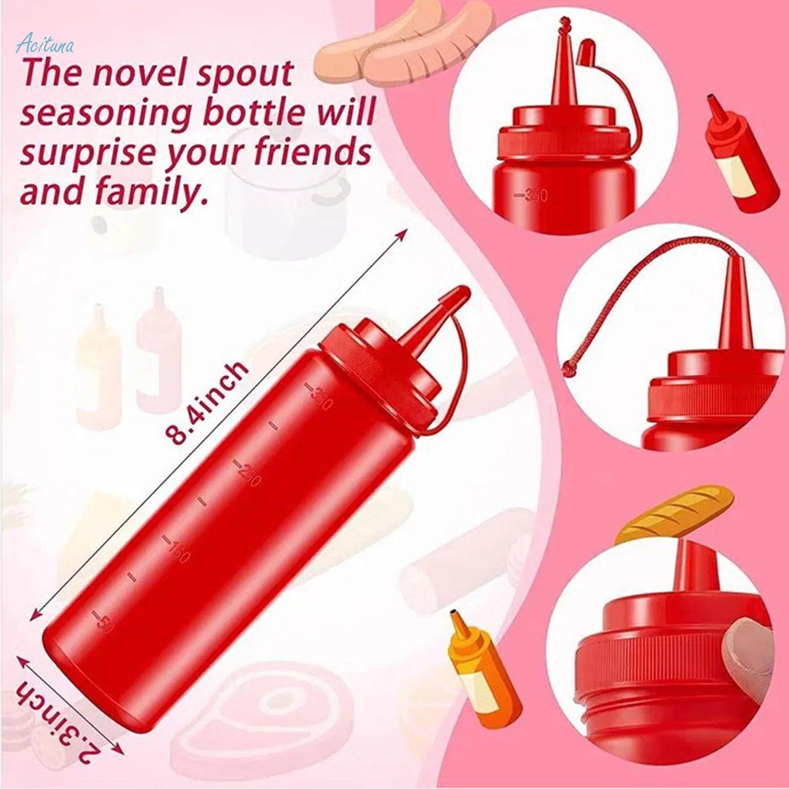 Fake Squirt Ketchup and Mustard Bottle Photo Props for Friends Adults. 