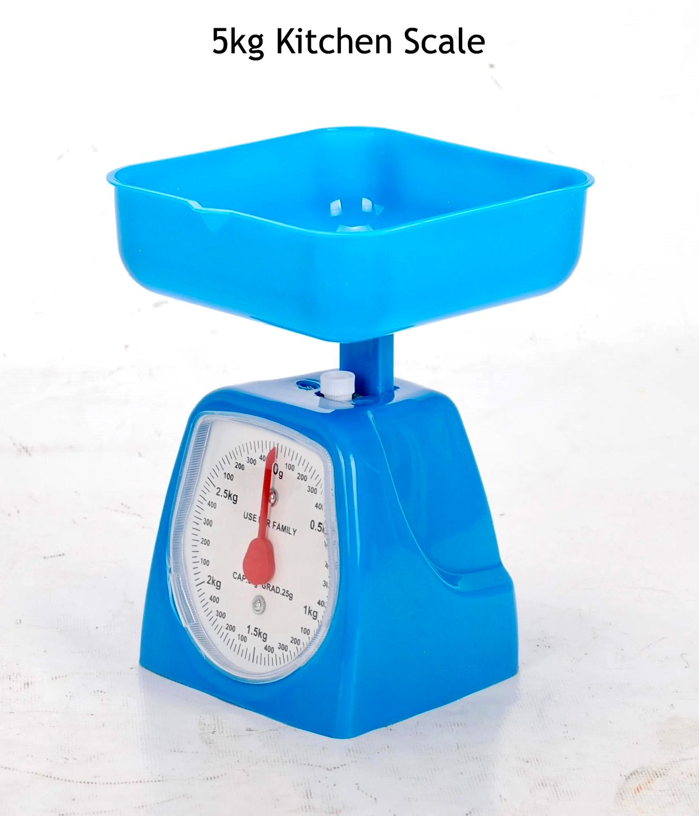 Manual Kitchen Scale Plastic Analog Weighing Scale Up to 5Kg Daraz.lk