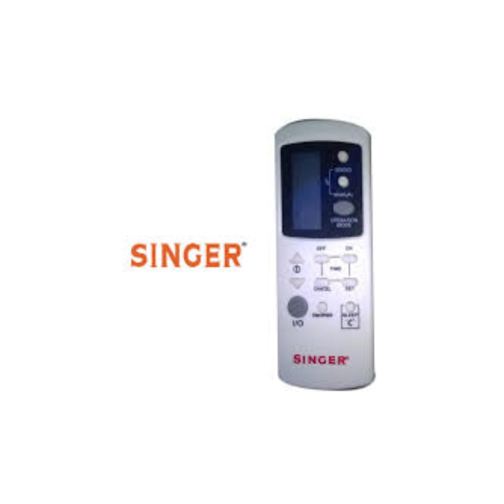 Split Singer AC Remote. 