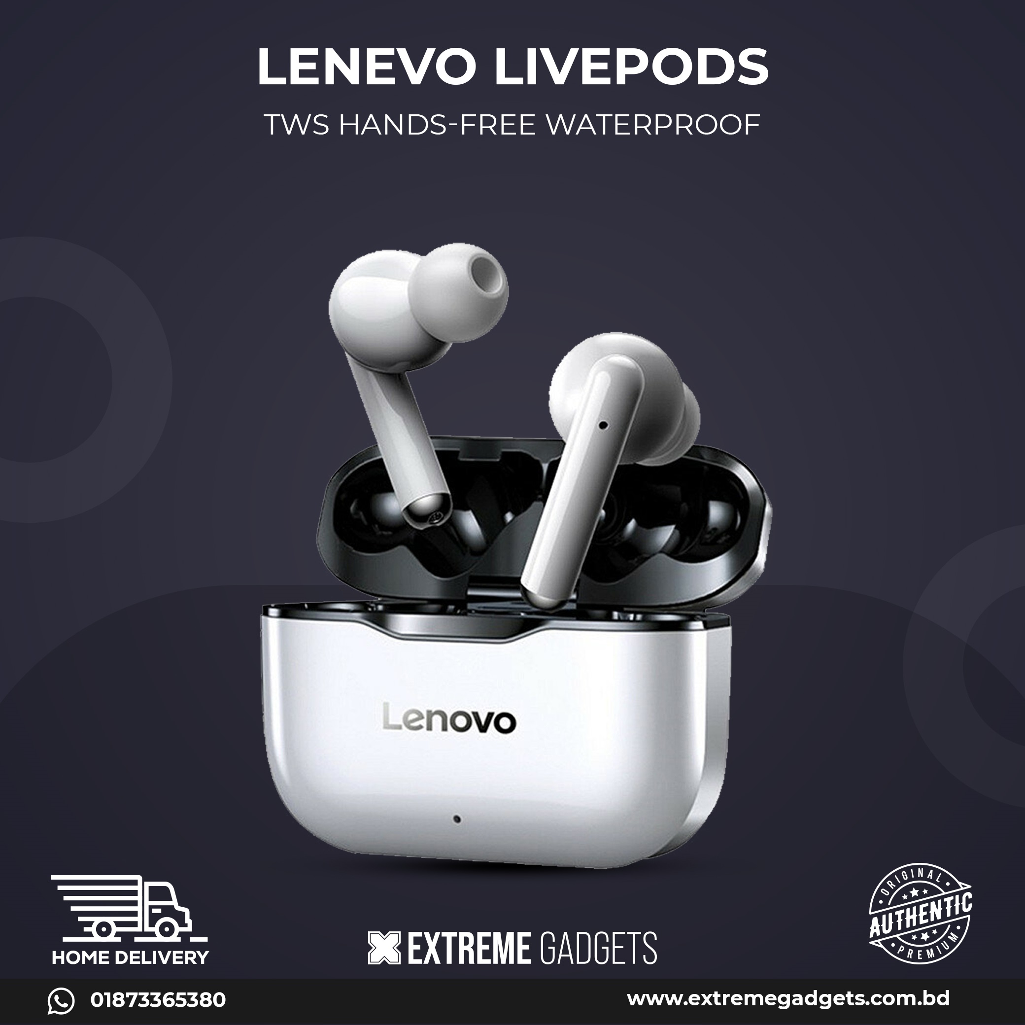 lenovo livepods mf button