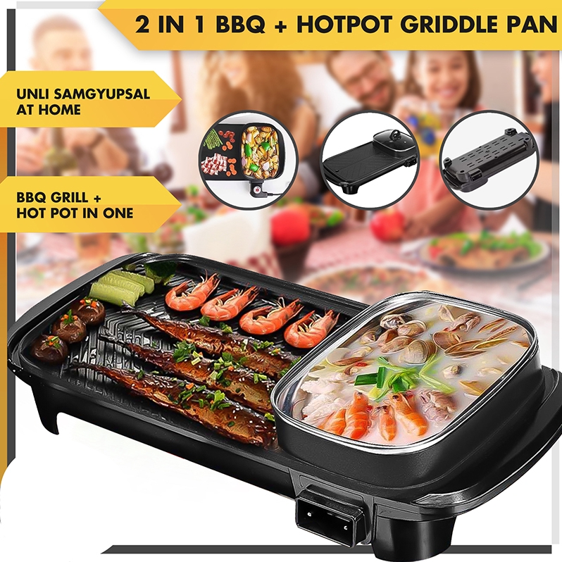 yuxin electric barbecue hot pot