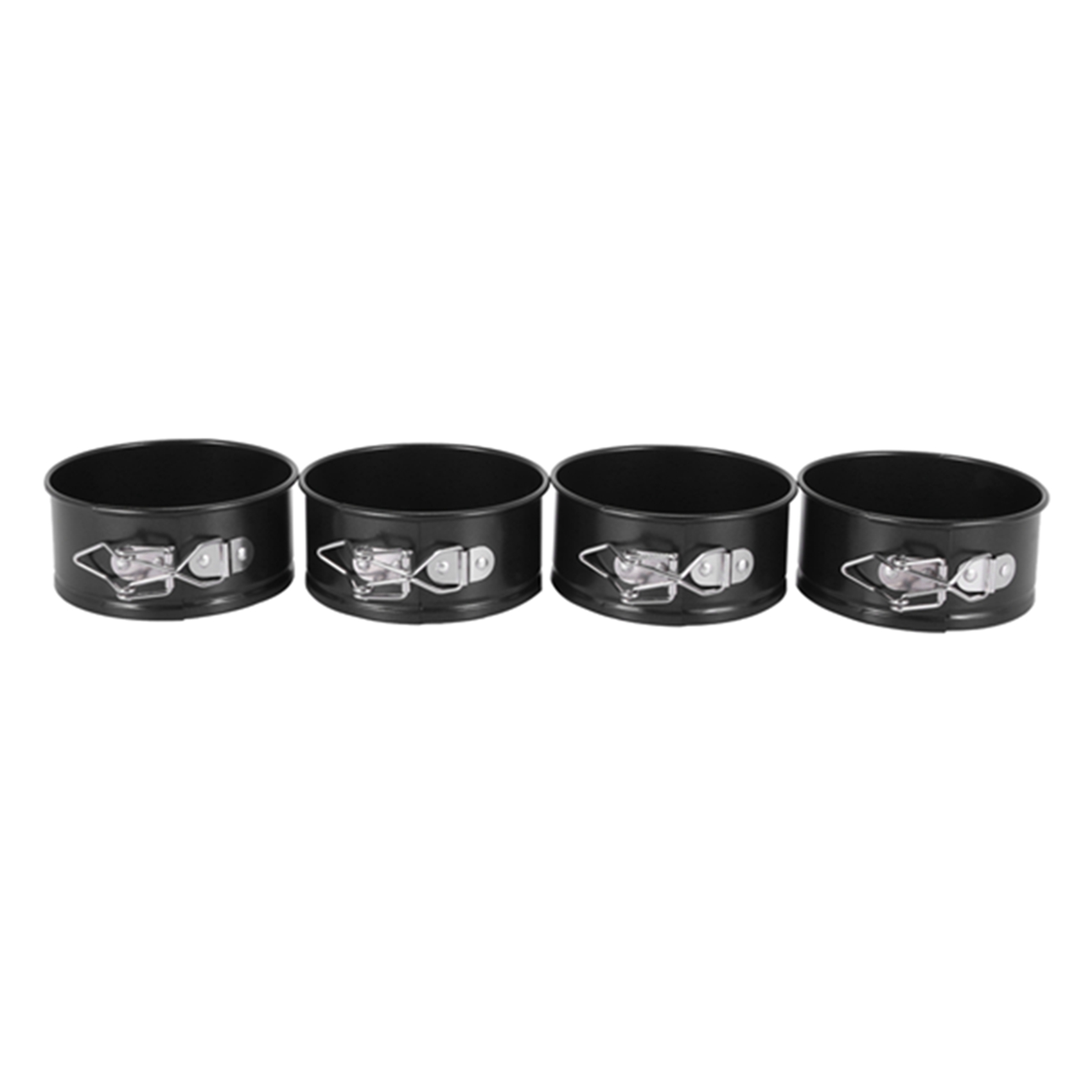 4-Inch Mini Springform Pan Set - 8 Piece Small Nonstick Cheesecake Pan For Mini Cheesecakes, Pizzas and Quiches. 