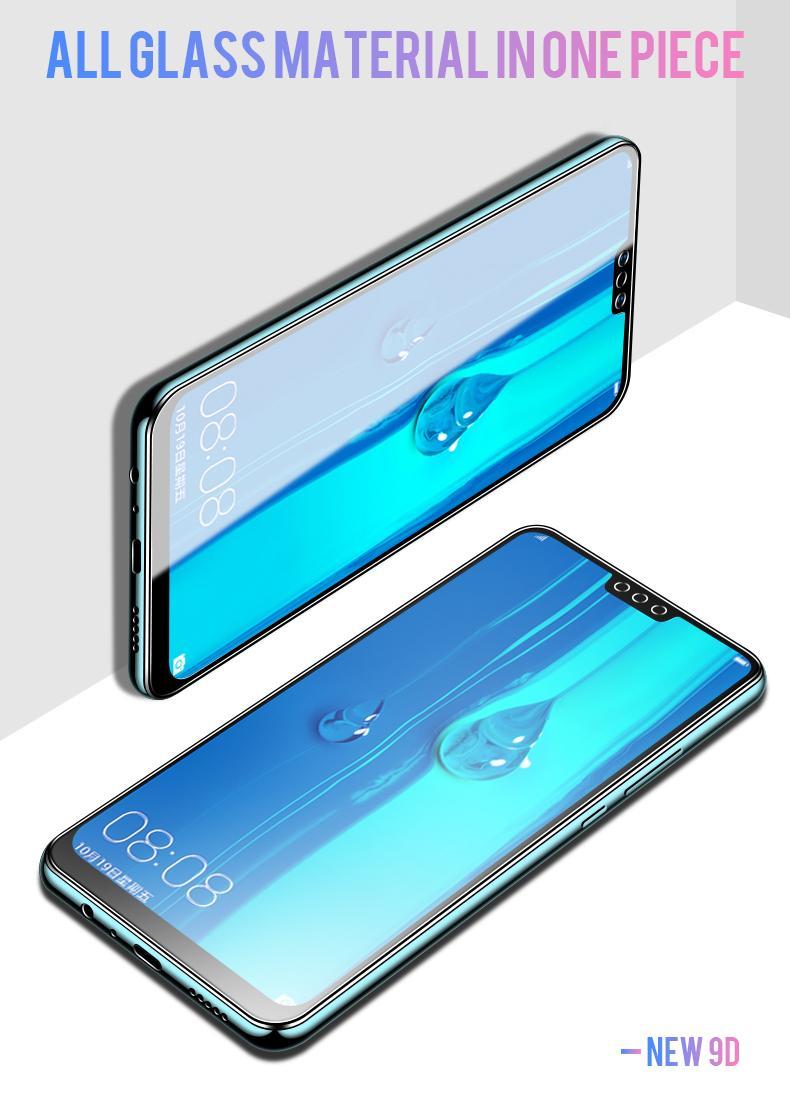Vivo Z1 Full Glue 9D Slim % Edge to Edge Tempered. 