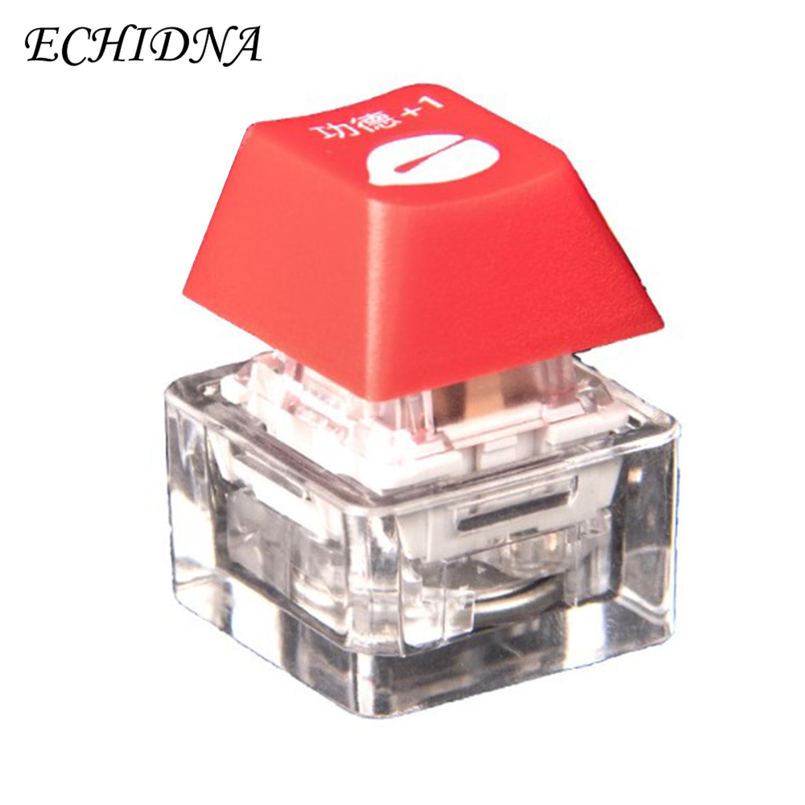 Keyboard Keychain Decoration Mini Light-up Keyboard Keycap Fidget Toy with Key Ring Stress Relief Button Clicker for Southeast Asian Buyers. 