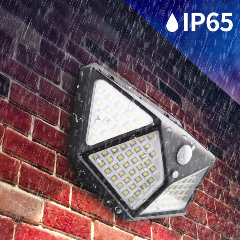 100 LED Solar Light Outdoor Solar Lamp PIR Motion Sensor Wall Light Waterproof Solar Powered Sunlight For Garden Decoration. 