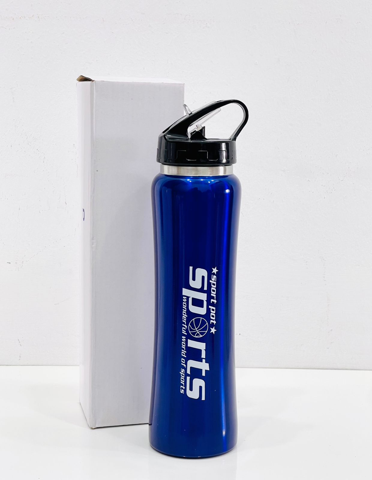 Kids Drink Bottle Stainless Steel Cute Water Bottle with Straw Good Quality for Nursery, School & Outdoor Purpose - 850ml. 