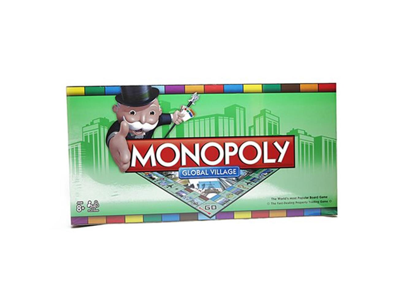 Monopoly Board Game - Global Village with Money and Tokens | Daraz.lk