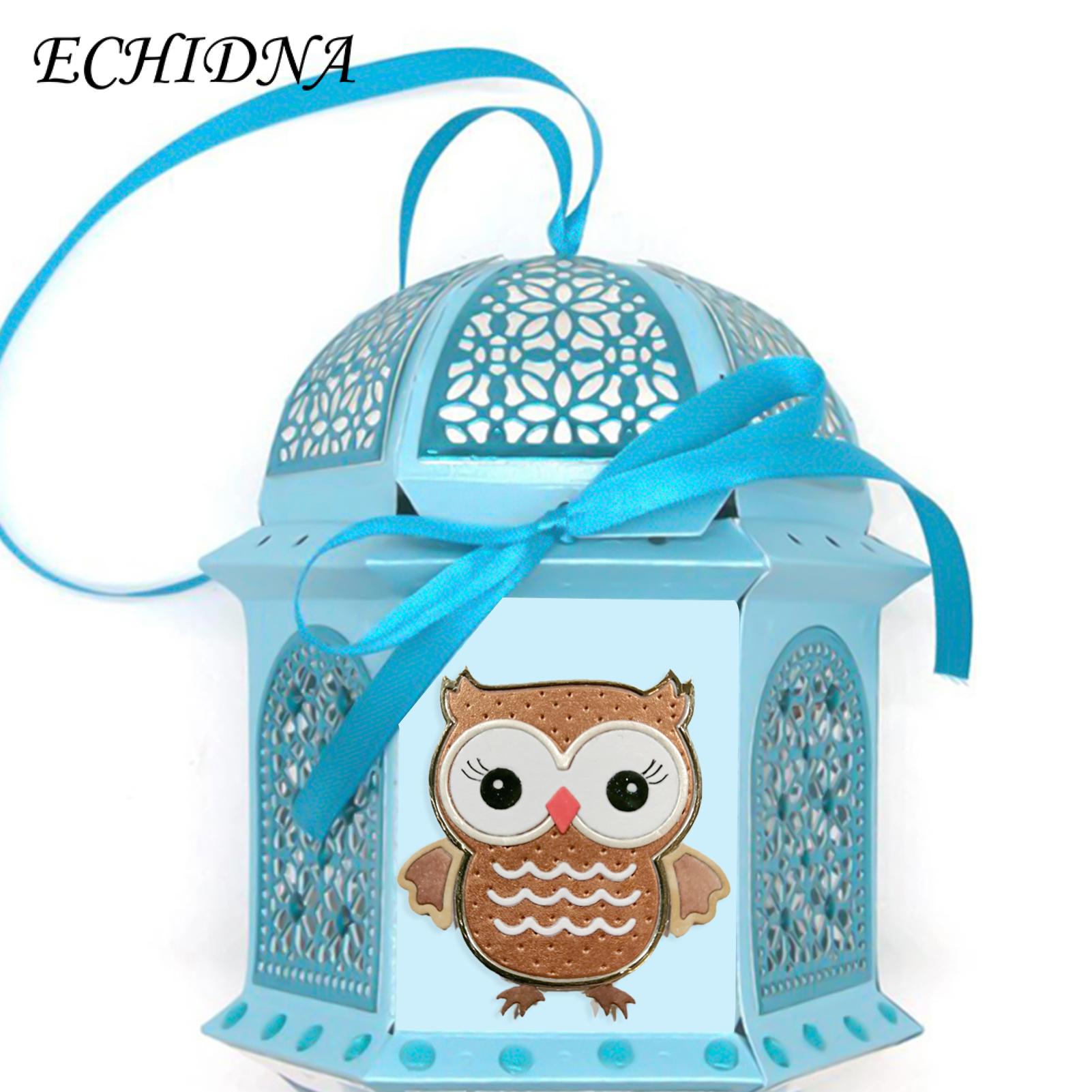 ECHIDNA Cut Die Mould Sturdy Scrapbook DIY Handicrafts Making Owl Cut Die Mould. 