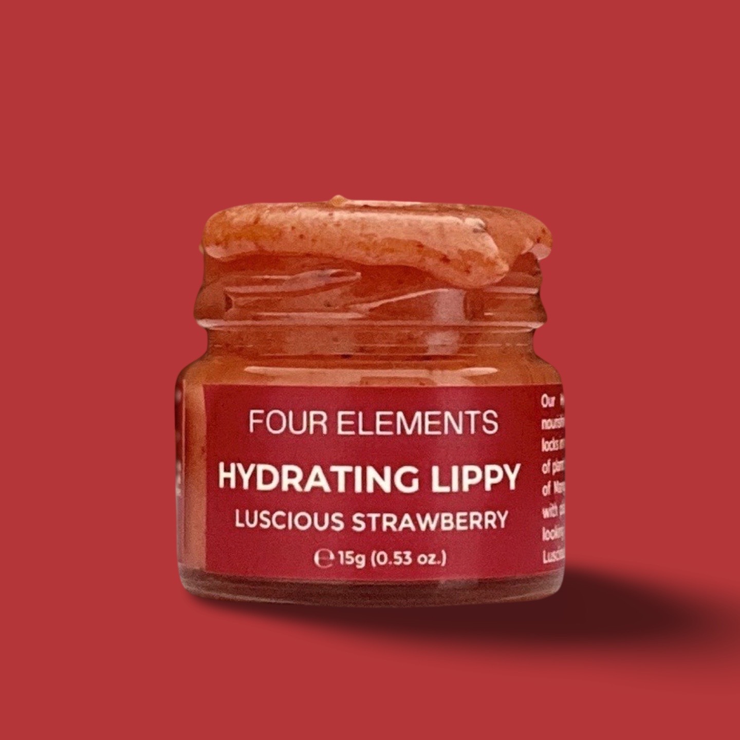 Four Elements Hydrating Lippy Lip Balm 15g Strawberry 15G. 