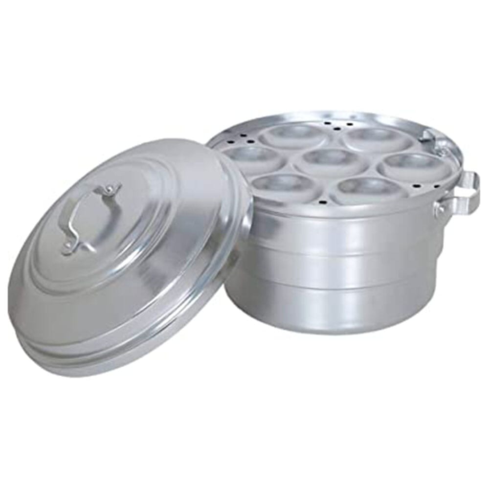 Latest Aluminium non stick Idli Maker/cooker And Steamer pot pan Best Maker For Home & Restaurant Standard Idli Maker. 