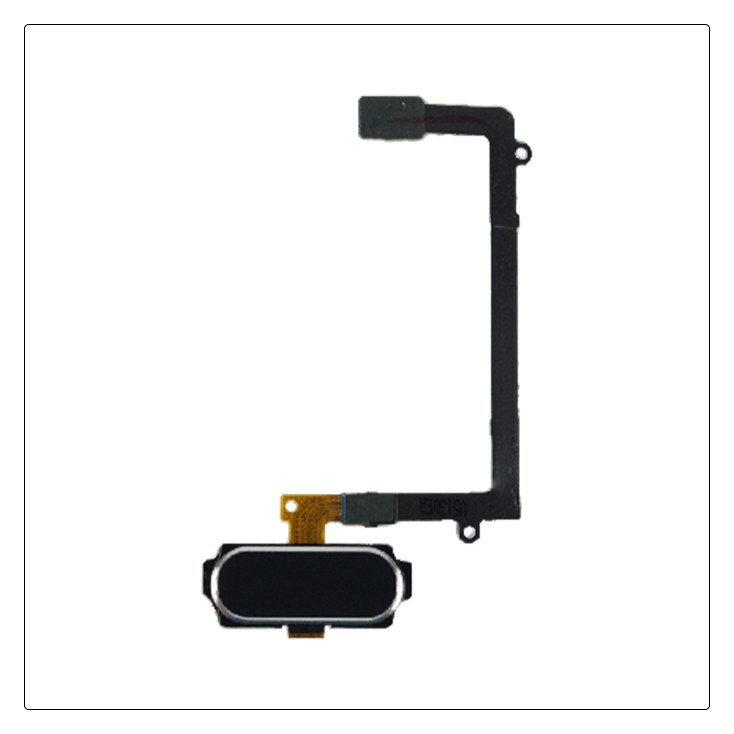 Samsung Galaxy S6 Edge Home Button Flex Blue Gold. 