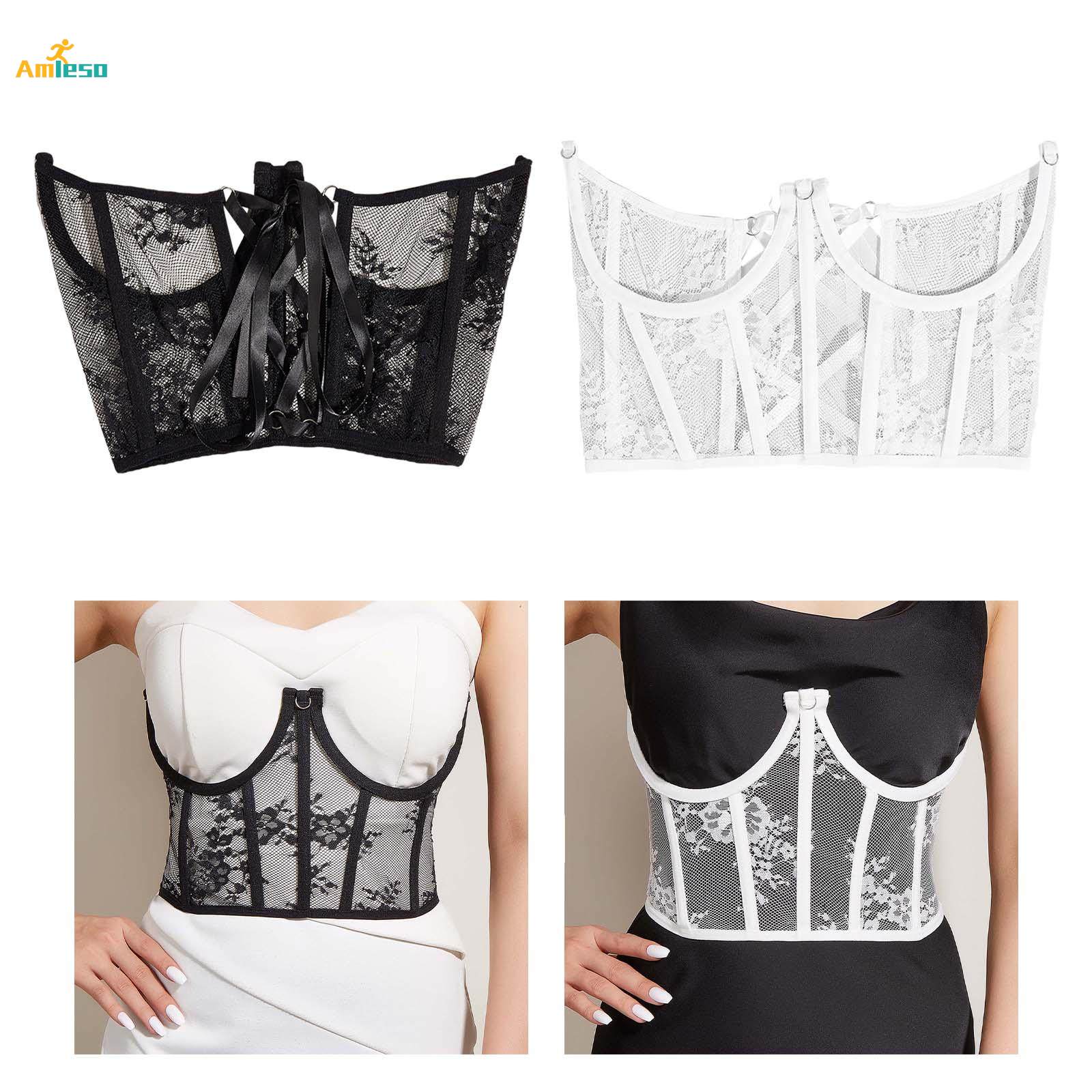 Underbust Corset Belt, Waist Corset, Lace Open Cup Corset, Short Torso Underwire Boned Corset, Underboob Waist. 