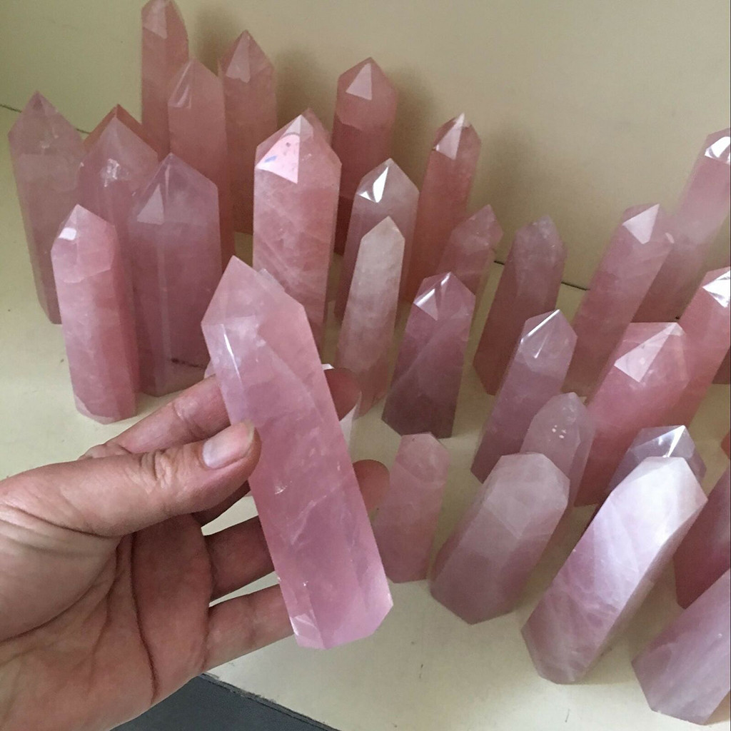 pink quartz stone price