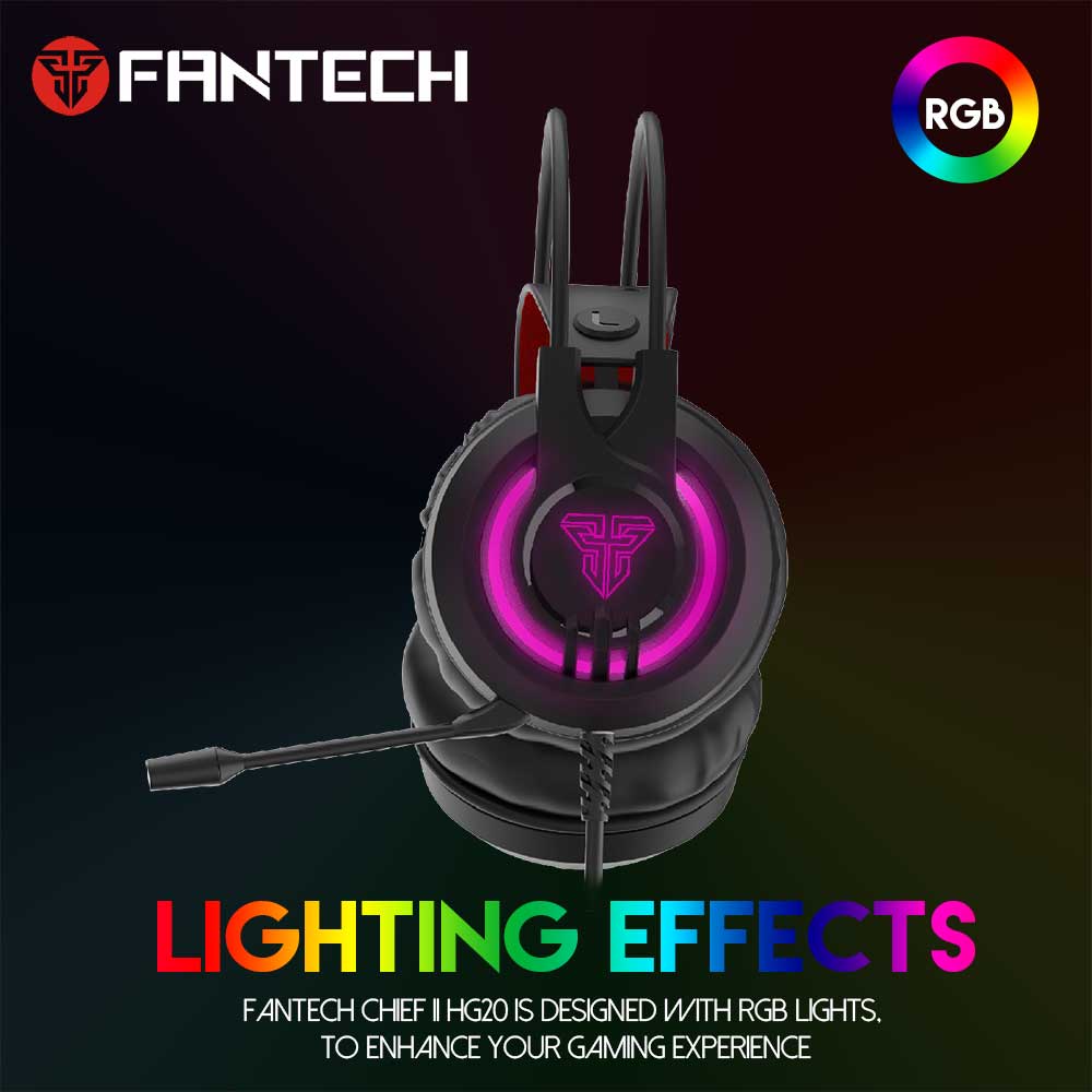 Fantech Chief Ii Hg20 Rgb Gaming Headset. 