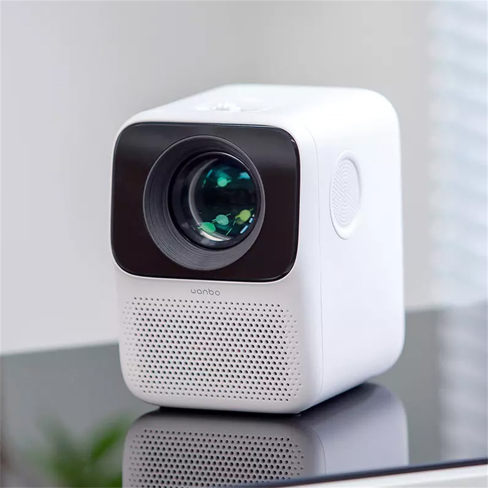 WANBO T2 Free Mini Projector Portable 1080P HD Smart 150ANSI Manual 40-120 Inches. 