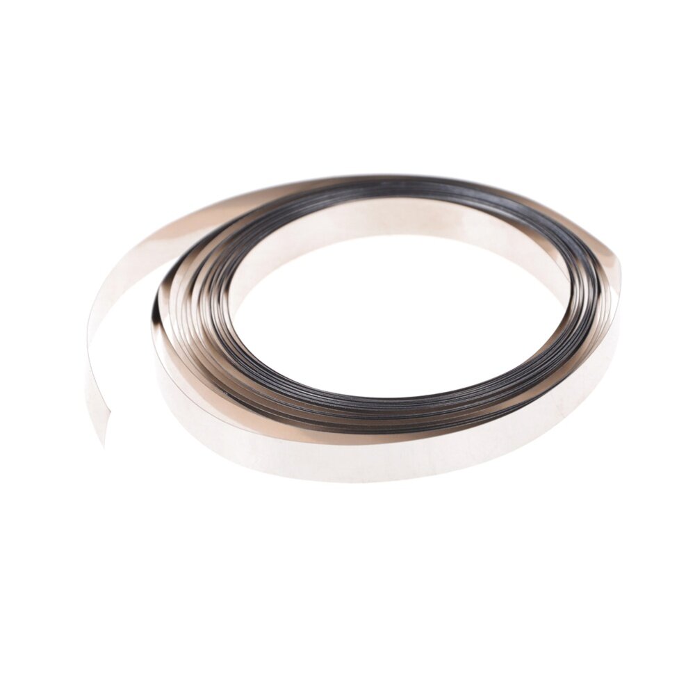 5m Pure Ni Plate Nickel Strip Tape For Li 18650 Battery Spot Welding 8mm x 0.1. 