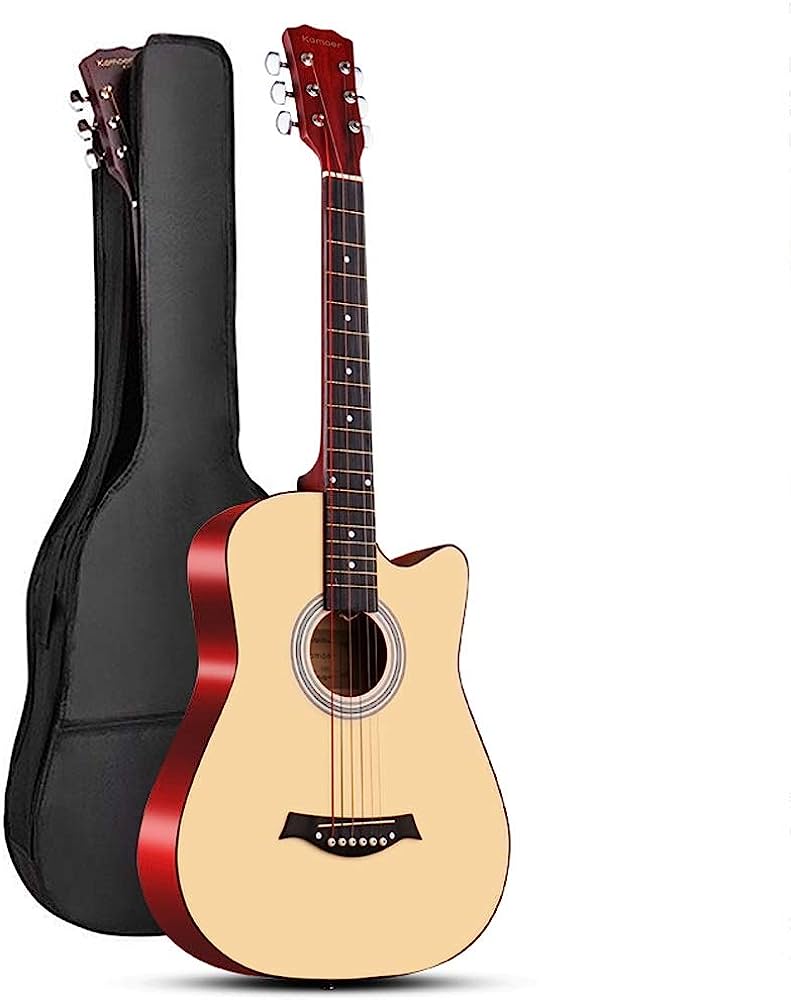 Acoustic Box Guitar with Bag Pick 2 year Warranty Made in Malaysia